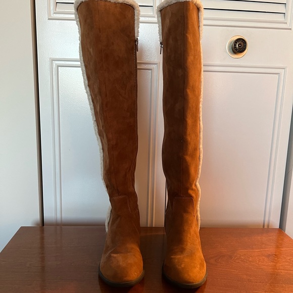 MIA Over the Knee Suede Boot - Picture 1 of 7
